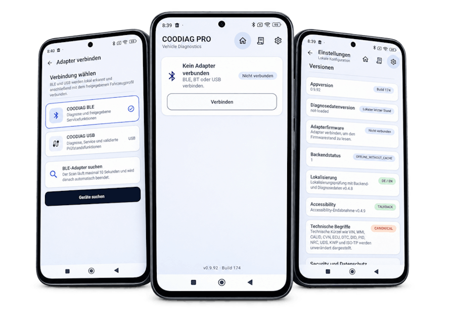 COODIAG PRO diagnostic app