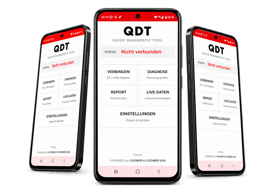 QDT Quick Diagnostic Tool app